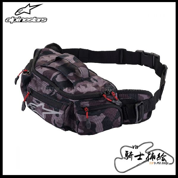 圖片 Alpinestars A星 KANGA V2 WAIST 腰包 灰迷彩 經典款