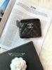 圖片 Chanel cf 黑 淡金 荔枝皮 豆腐錢包/卡包