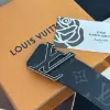 圖片 LOUIS VUITTON Taïga皮革ＸMonogram帆布皮帶