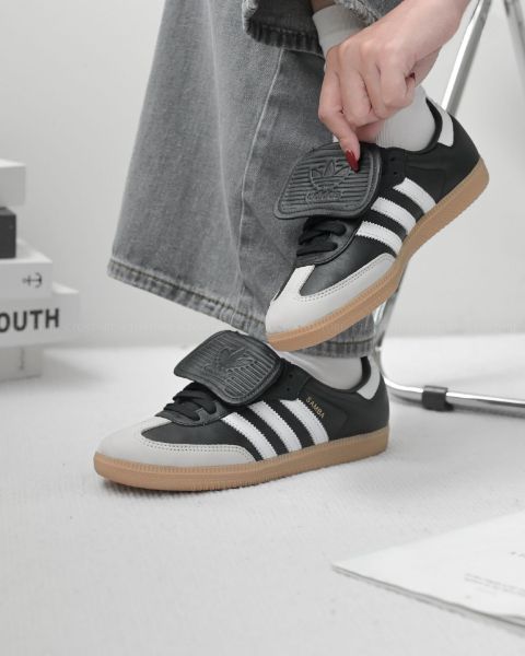 圖片 KTQ STORE 現貨 Adidas Samba LT 翻蓋焦糖 黑 IG2010