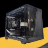 圖片 MiEN R7-7700 RTX5060Ti 商務電競遊戲做圖影音剪片多開黑色機殼米恩電腦主機