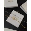 圖片 Dior 經典CD logo設計 搭配圓圈 銀色、金色 手鍊