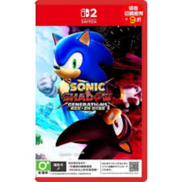 圖片 NS2 索尼克 × 夏特 世代重啟 中文一般版