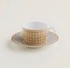 圖片 《Hermès 24K鎏金鍍金咖啡杯套裝》
