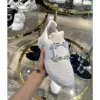圖片 Roger Vivier 女款 Viv Run 水晶鑽方釦運動鞋 增高7.5公分 白色EU35-38
