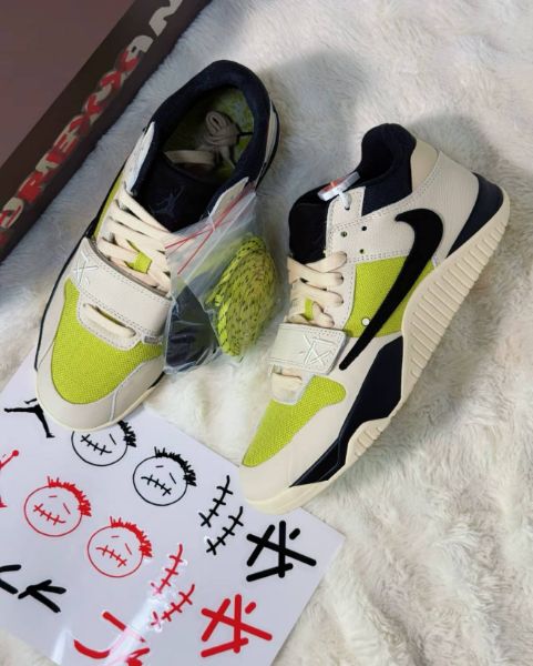 圖片 Travis Scott x Jordan Jumpman Jack TR "Bright Cactus" 聯名款 亮色仙人掌 倒鉤 男鞋 FZ8117-102