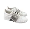 圖片 Roger Vivier 銀色裝飾水晶方釦皮革運動鞋 女款 Viv Skate EU 35.5/38