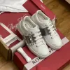 圖片 Roger Vivier 銀色裝飾水晶方釦皮革運動鞋 女款 Viv Skate EU 35.5/38