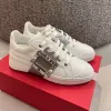 圖片 Roger Vivier 銀色裝飾水晶方釦皮革運動鞋 女款 Viv Skate EU 35.5/38