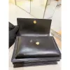 圖片 Saint Laurent 442906 YSL 中款 Sunset 翻蓋金鍊包 黑色