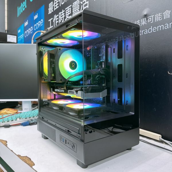 圖片 精靈6號 I5-14400F RTX5060Ti 8G 獨顯 鏡之小島 電競主機 遊戲機 2K入門