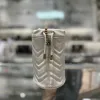 圖片 Gucci GG Marmont 575163 絎縫抽繩迷你水桶包 白色