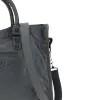 圖片 Balenciaga 823058 Le City 小羊皮中款機車包 火山岩灰色
