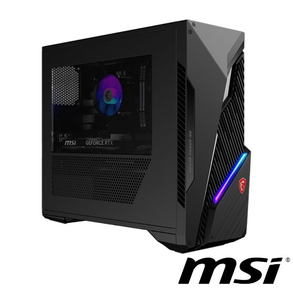 圖片 MSI 微星 i5 RTX5070電競電腦(Infinite S3 14-2633TW/i5-14400F/16G/1TB SSD/RTX5070/W11)