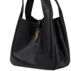 圖片 Saint Laurent 763435 YSL LE 5 A 7 Bea 柔軟鹿皮包 黑色