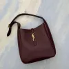 圖片 Saint Laurent 753837 YSL LE 5 A 7 大型柔軟皮革包 葡萄乾色葡萄乾色