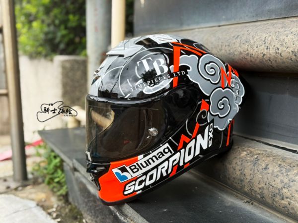 圖片 SCORPION EXO R1 FIM Racing Aron Canet 2024 蠍子 贈墨片