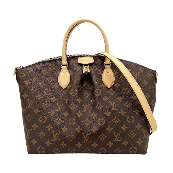圖片 Louis Vuitton 展示品 Boetie MM 圓弧手提兩用包(M45987-咖)