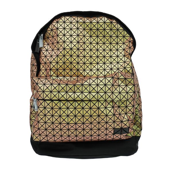 圖片 Issey Miyake Bao Bao Daypack Insect 炫彩壓印方格後背包(黃)