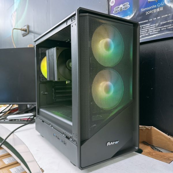 圖片 精靈7號 INTEL I5-14400 十核心 16G/500G M.2 SSD/650W 銅牌 文書機