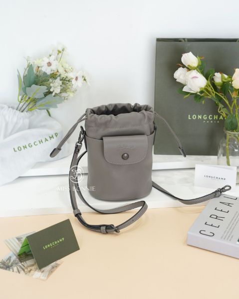 圖片 Longchamp  Le Pliage Xtra XS水桶包-灰色