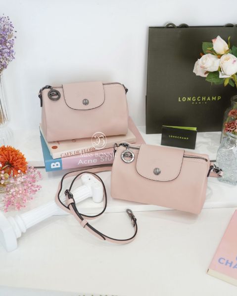 圖片 Longchamp Le Pliage Xtra XS 圓筒包-裸色(預購)