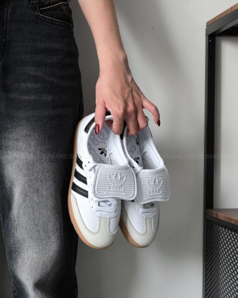 iSNEAKERS 現貨 Adidas Samba LT "Cloud White" 翻蓋白 IG4279