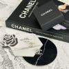 圖片 CHANEL 25P 銀色拉絲雙C耳環