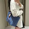 圖片 Loewe 中款棕櫚 Font Tote 包 淺藍色/付長肩帶