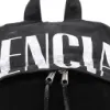 圖片 Balenciaga 827206 男款 Editor 黑白色帆布後背包 黑白配色