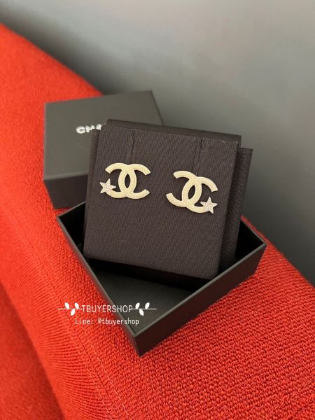 圖片 Chanel 星星💫大雙c 耳釘