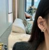 圖片 Chanel 熔岩星星 雙c耳釘