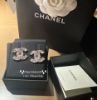 圖片 Chanel 25p 愛心星星水鑽雙C耳夾
