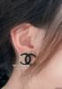 圖片 Chanel 黑金 大雙c耳夾 買它絕對不會錯～經典日常百搭