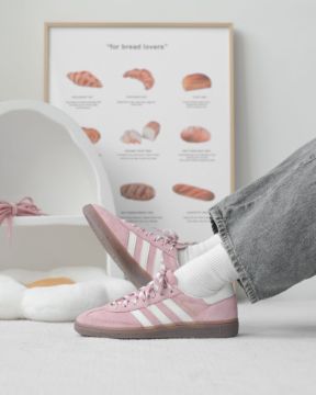 圖片 KTQ STORE 現貨 Adidas Originals Handball Spezial "Wonder Mauve" 蜜桃粉 KJ6305
