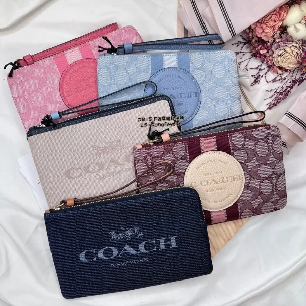 圖片 Coach 限定款 單層大手拿