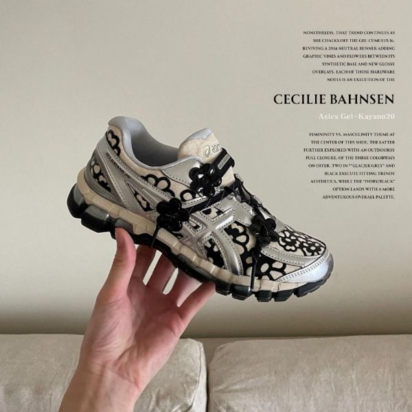 NICEDAY 代購 Cecilie Bahnsen x ASICS Gel-Kayano 20 聯名 花卉 白 白色 復古 1203a984-250