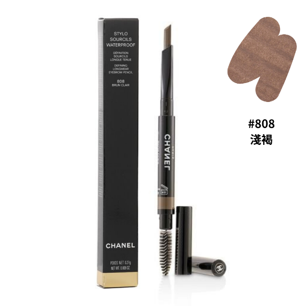 圖片 🔥CHANEL 香奈兒彩妝 防水斜角眉筆 0.27g #808 淺褐 BRUN CLAIR 