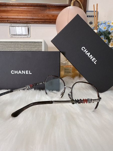 圖片 【現貨】麗睛眼鏡 Chanel【可刷卡分期】香奈兒 CH2213 琥珀-銀色 光學眼鏡 香奈兒熱賣款 小香鏡架 小香眼鏡