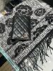 圖片 CHANEL 25A AP4735 大CC 鑽金扣護照萬用套短夾 黑金 