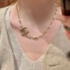 圖片 Chanel 24k黑金編織珍珠項鏈