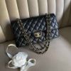 圖片 Chanel 黑金荔枝經典款coco25