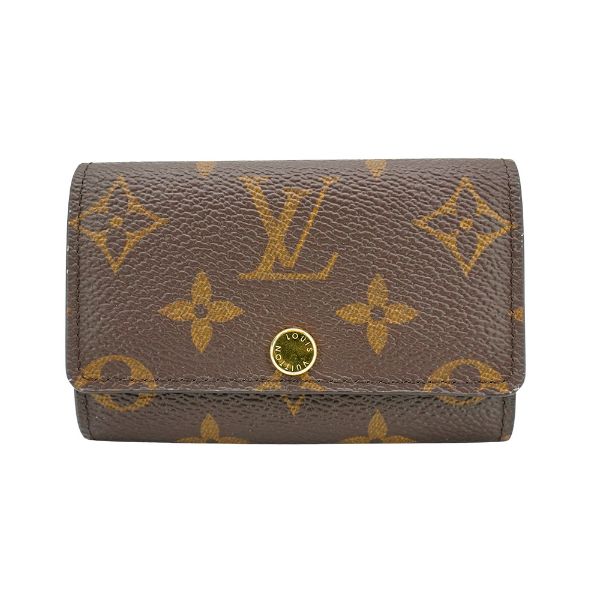 圖片 Louis Vuitton 帆布釦式6孔鑰匙包(M62630-咖)