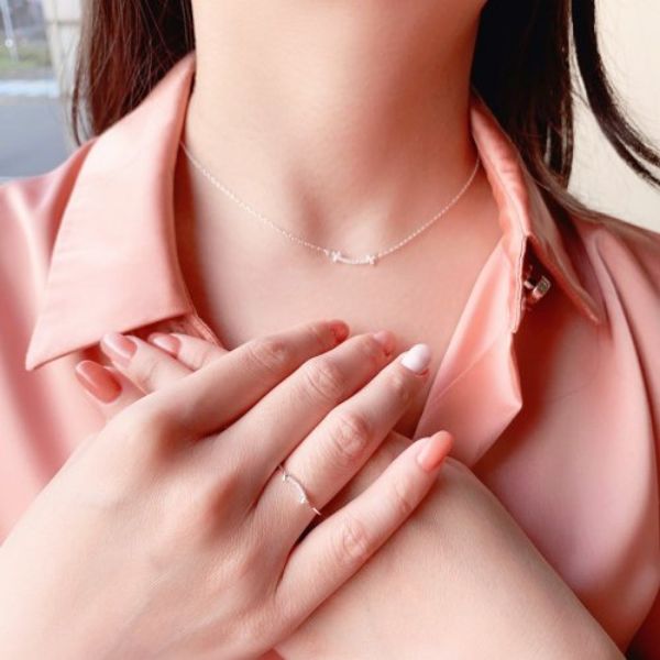 圖片 【美鑽銀飾】耀眼微笑|鋯石 925純銀戒指| 大員囡仔