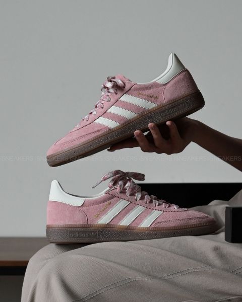 iSNEAKERS 現貨 Adidas Originals Handball Spezial "Wonder Mauve" 蜜桃粉 KJ6305