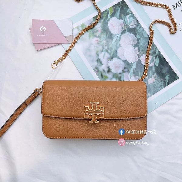 圖片 Tory Burch 手掛大金logo WOC包 晚宴包 斜背包