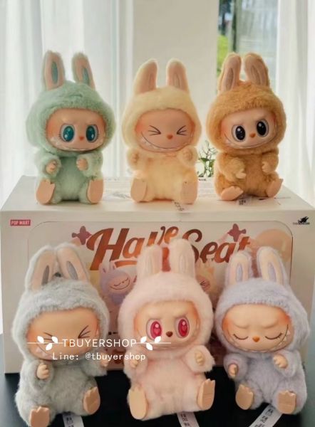 圖片 Pop mart Labubu 坐坐派對 一端六入