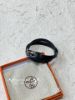 圖片 Hermes behapi 全黑 雙圈手環 尺寸T5 還可當choker、男女都合適。含盒子提袋、送禮也很棒