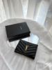 圖片 （現貨）YSL 兩折短夾 黑金
