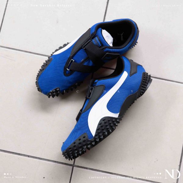 NICEDAY 現貨 PUMA Mostro OG 賽車鞋 功夫鞋 德訓 復古 藍 403206-01